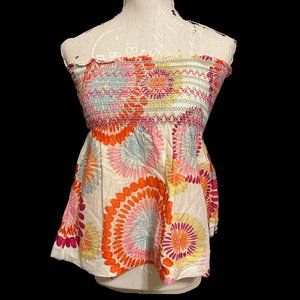 BCBG MazAzria Tie Die Halter Top-XS